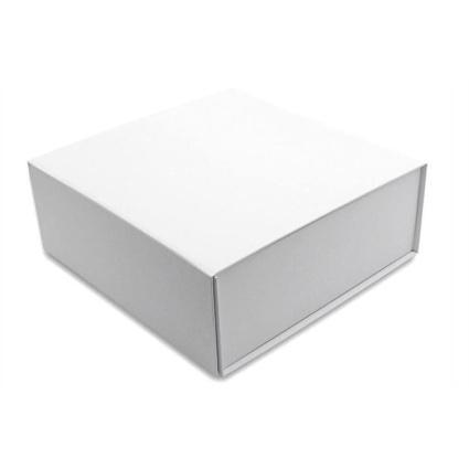 Κουτί Δώρου Luxury με Αυτόματο Άνοιγμα & Μαγνήτες Λευκό 20x8x18cm SC3